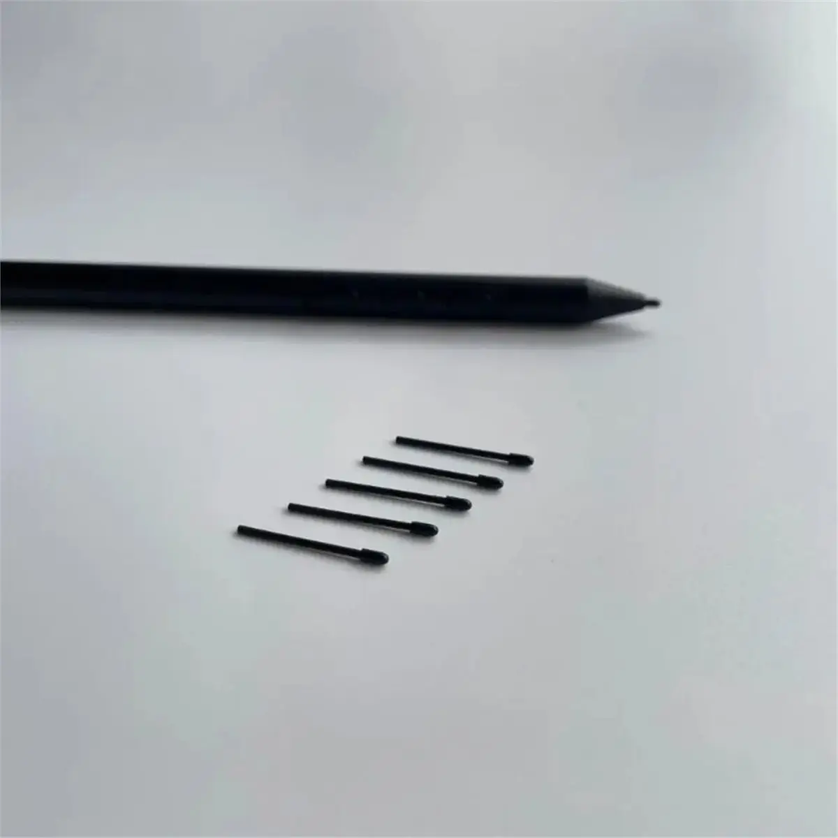 Replacement Drawing Tablet Tips with Clip Smooth Pen Refills Set POM for Pro Pen 3 PTK470 670 870 DTH135