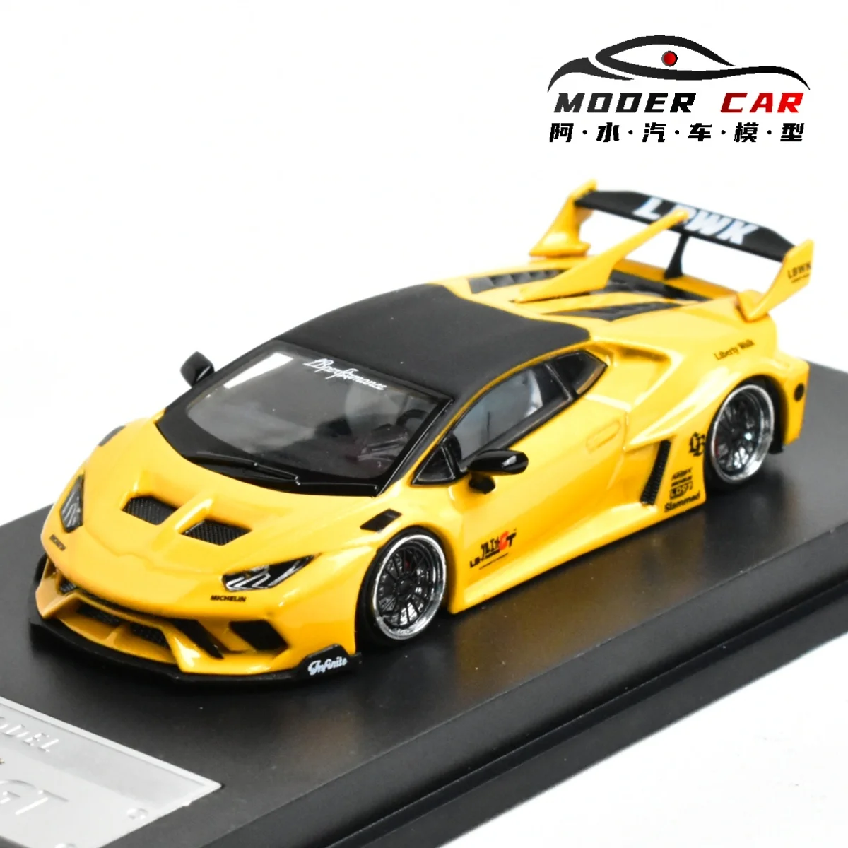 MJ 1:64 LP610 Giftable GT Huracan Souvenir Diecast Model Car