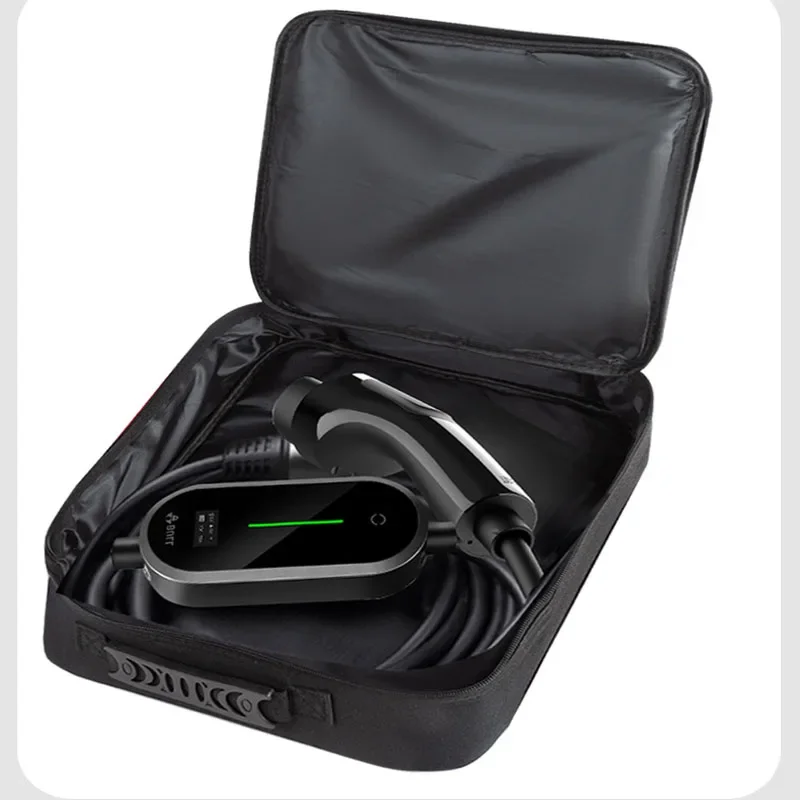 سيارة الطاقة شحن ميناء غطاء للمطر غير نافذ للمطر شحن البنادق حقيبة التخزين لسيارات BMW IX1 IX IX1 IX3 I30 I20 I3 I01 I4 I5 I7 ملحق