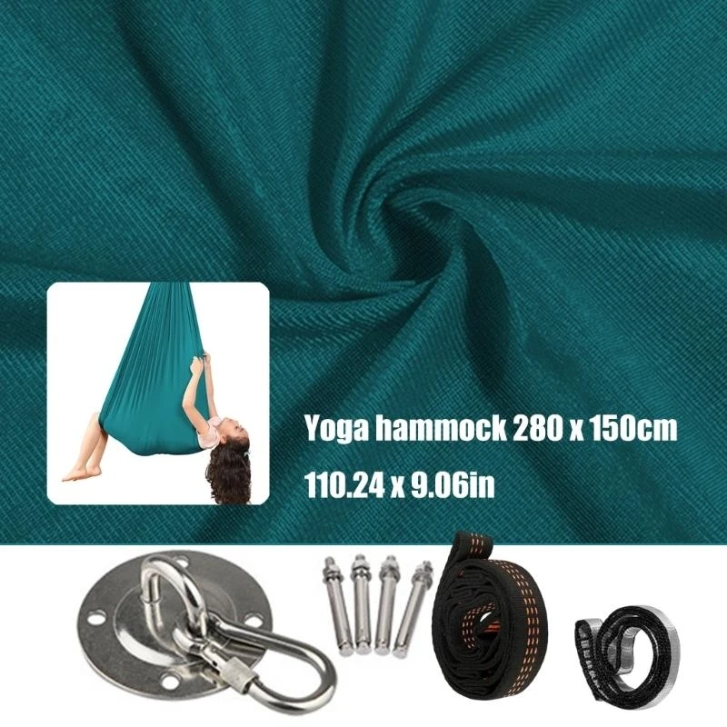 Kids Sensory Swings Double Layers Hanging Cloth Comfortable Cuddle Swings 4XBB