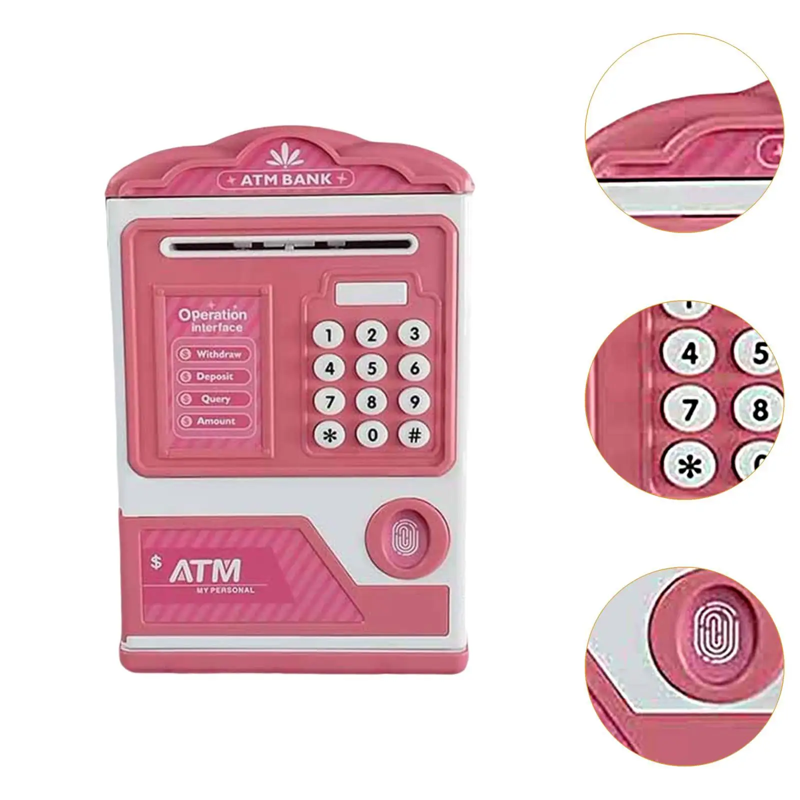 صندوق توفير للأطفال من بيجي بانك للأطفال من سن 3 4 5 6 7 8 سنوات #5