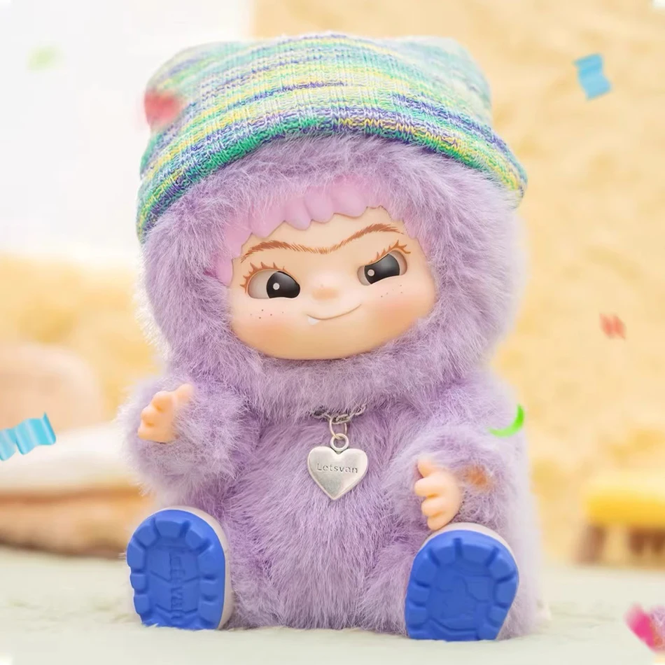 Original ตุ๊กตาไวนิลตุ๊กตาอินเทรนด์ Play กล่อง WAKUKU Mao Mao Fun Party Series Handmade ชุดเครื่องประดับคอลเลกชันการปรับแต่ง