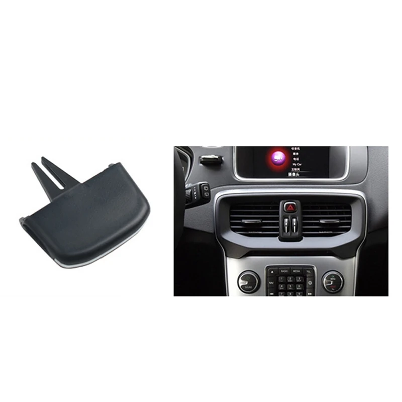 Car Dashboard Middle A/C Vent Outlet Tab Clip Repair Kit For Volvo V40 2013-2019 Air Vent Adjustment Buckle