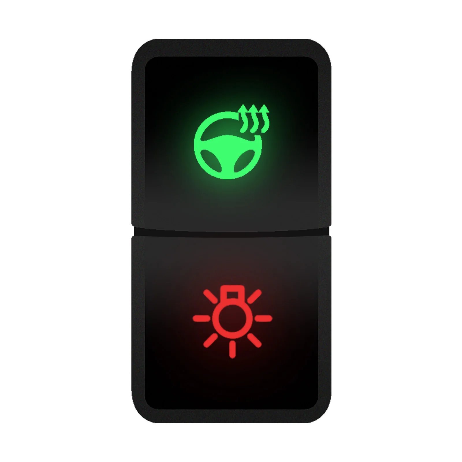 Push-schakelaar Voor Stoelverwarming – 12V-24V Knop Met Kabelboom – Past Op Toyota Land Cruiser, Prado, Hilux, RAV4, Camry, Corolla, Tacoma, Tundra, Sienna En Meer