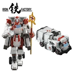 9.2cm Iron Factory Transformation Action Figure Iron Samurai Series IF-EX 57 Sekijyujiin Anime Model Toy Gift