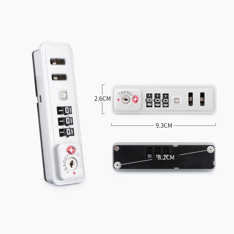 Suitable For S132 Original Baggage Customs Lock Luggage Accessories Combination Lock Simple Portability Anti-theft Security