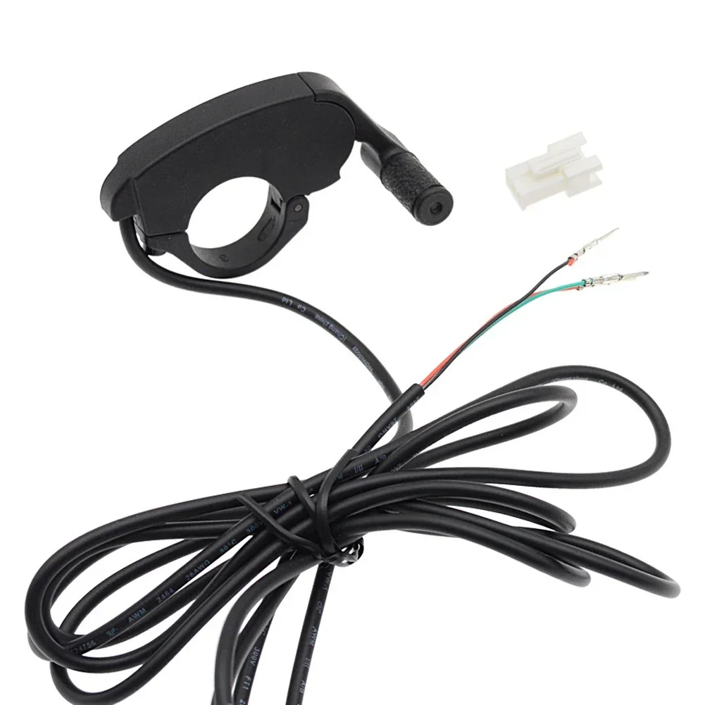 

Electric Scooter E-bike Throttle E-bike Control Black ABS Throttle For Bike ABS Plastic Throttle Easy Installation