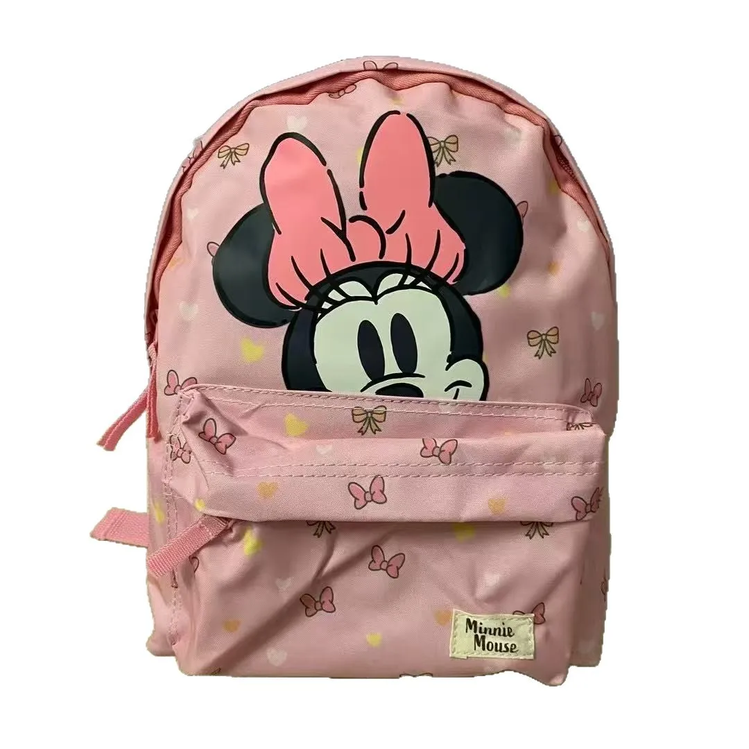 

High Quality Large Capacity Pupil School Bags cute Minnie Student Backpack Girl Children's Kids Kawaii