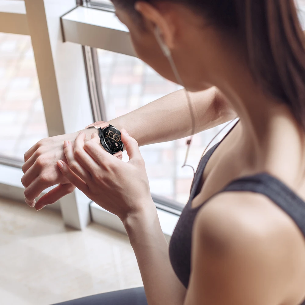 Нейлоновый ремешок-петля для Huawei Watch GT5 Pro/GT5 GT4 3 2 Pro, 46 мм, спортивный 22 20 мм, магнитный браслет Galaxy Watch 7/FE/6/5/pro/4, ремешок