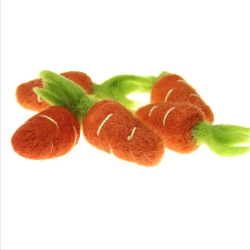 

Handmade Felt Carrot For Newborn Photography Props Tiny Baby Shooting Girl Boy Photo Tool Props Studio Accessories