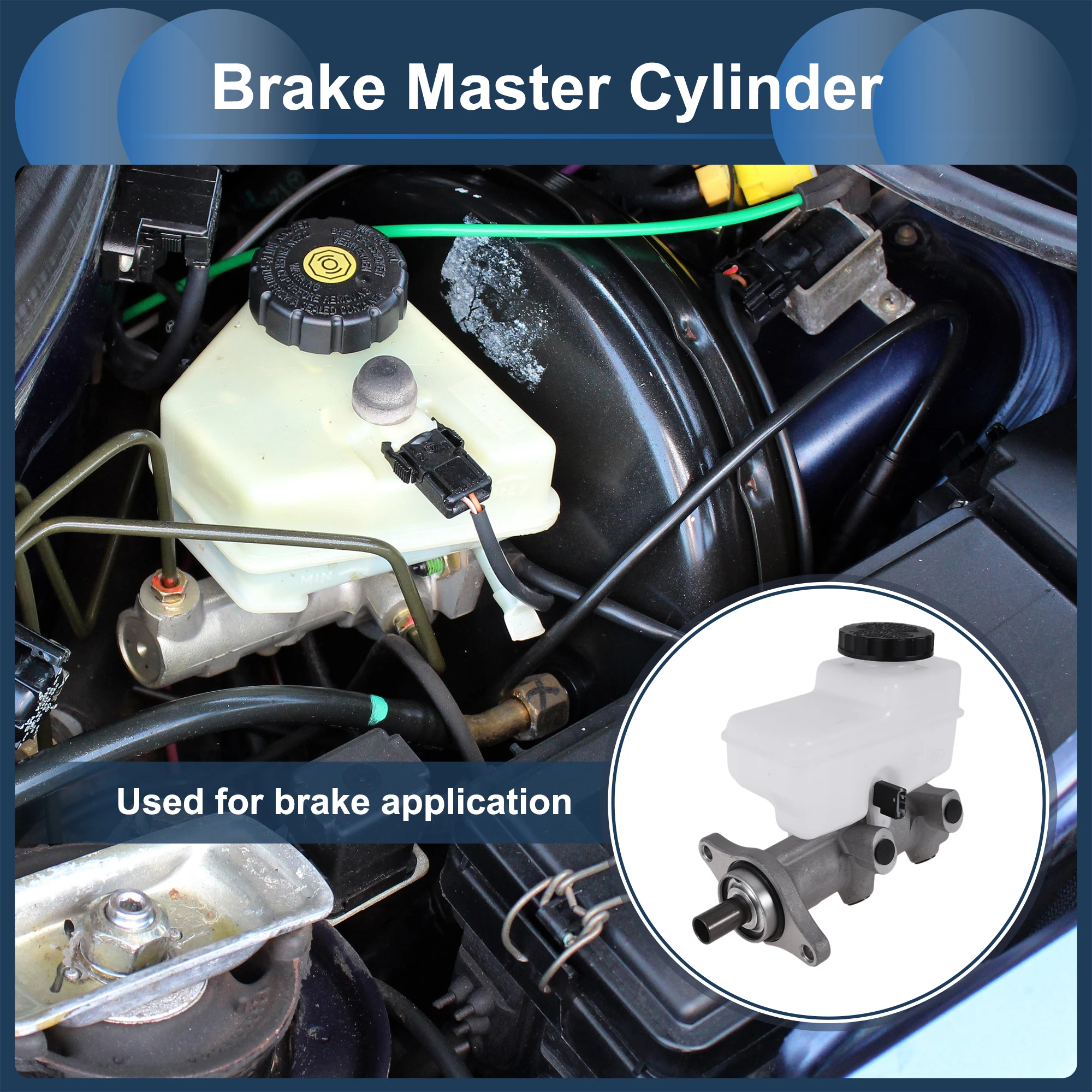 

UXCELL Brake Master Cylinder with Reservoir No.M630484 for Nissan Frontier 2005-2010