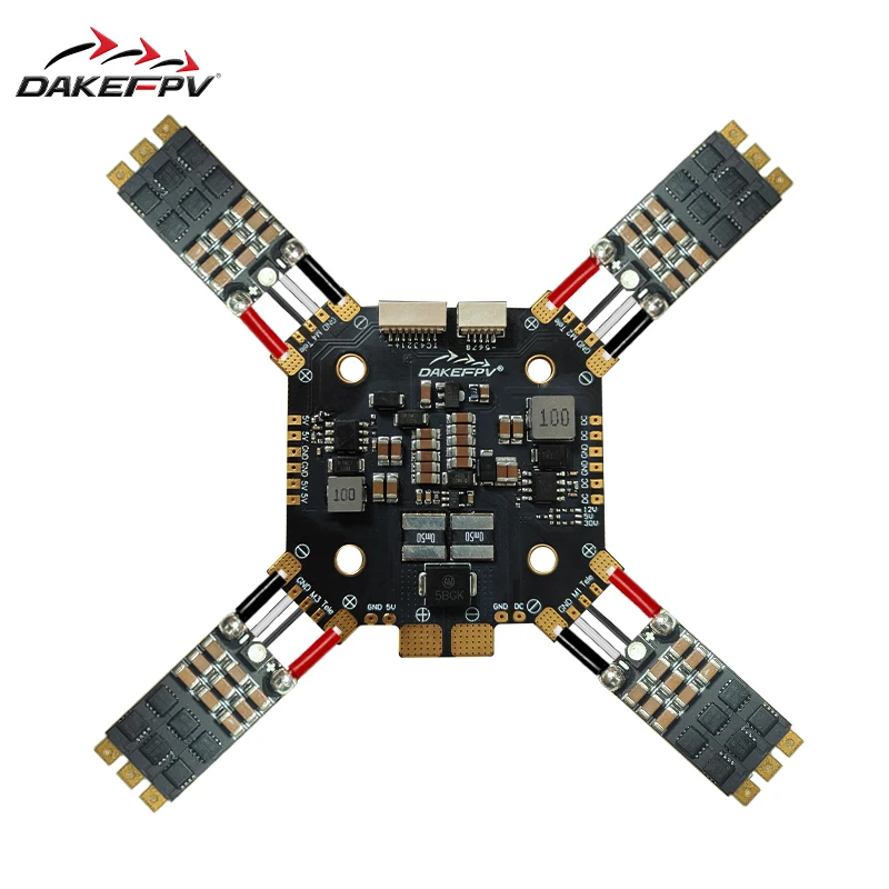 DAKEFPV 35A 45A BLHeli_S BLS 8bit 2-6S ESC / 12S PDB 32bit 12S 120A ESC LED ONESHOT125 D-Shot 150/300/600 pour pièces de drone RC FPV