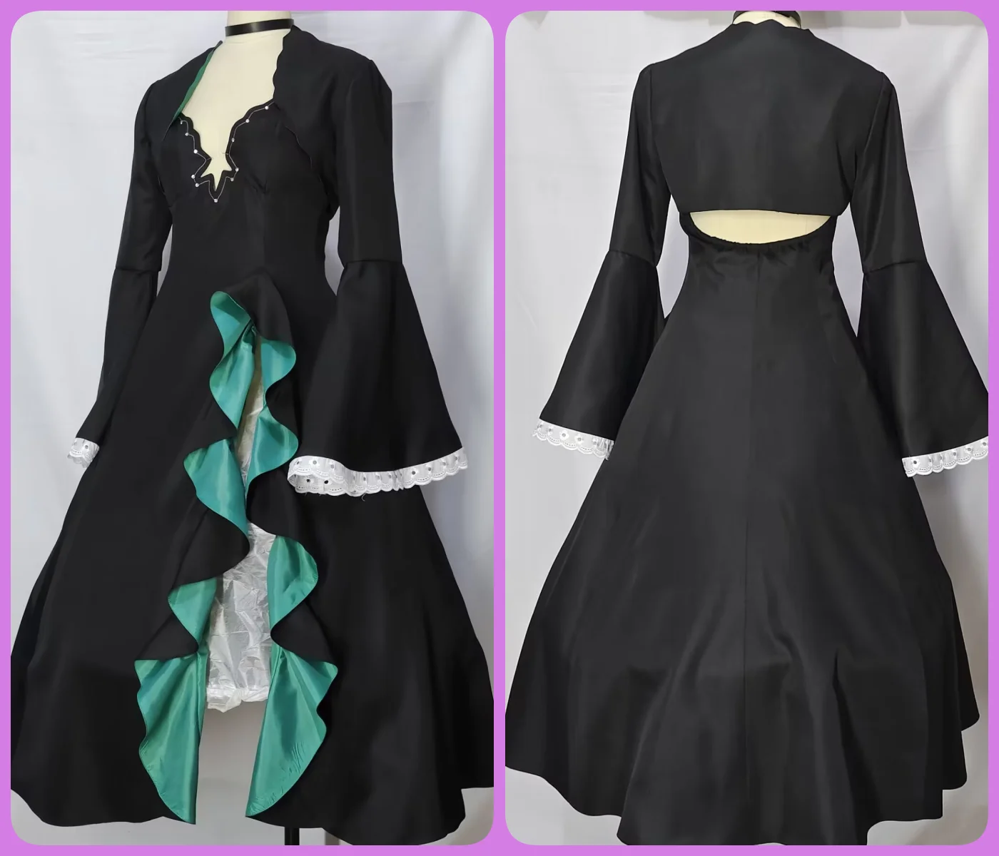 COS-HoHo Blue Archive Sunaokami Shiroko Game Suit Blackened Version Dress Cosplay Costume Halloween Party Role Play Outfit