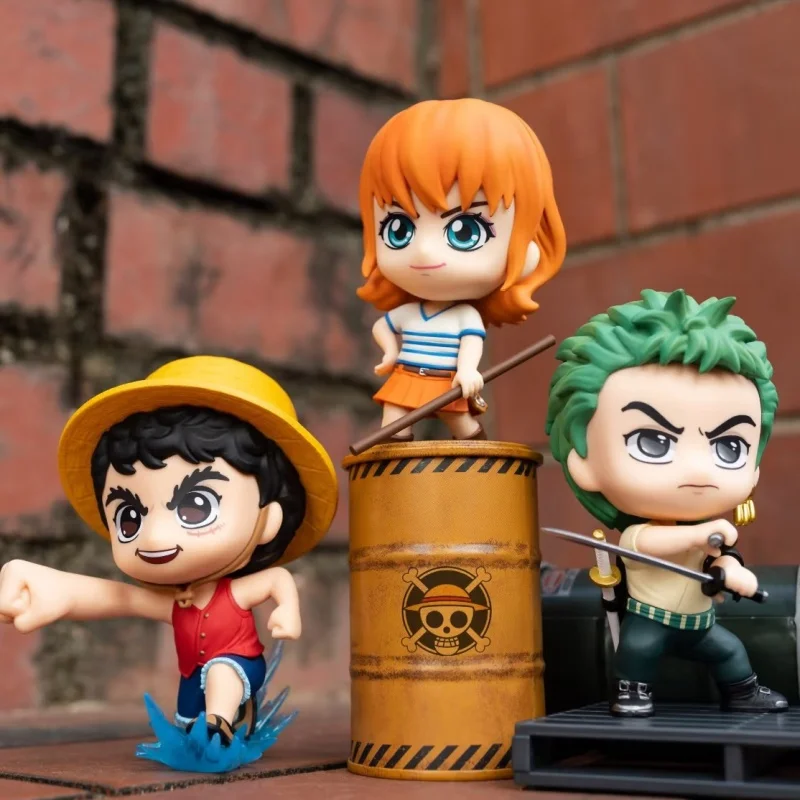 

Hot Toys On Piece Cosbi Mini Figure Blind Box Luffy Chopper Trendy Collectible Mystery Box Desktop Decor Toy Kids Gift Original