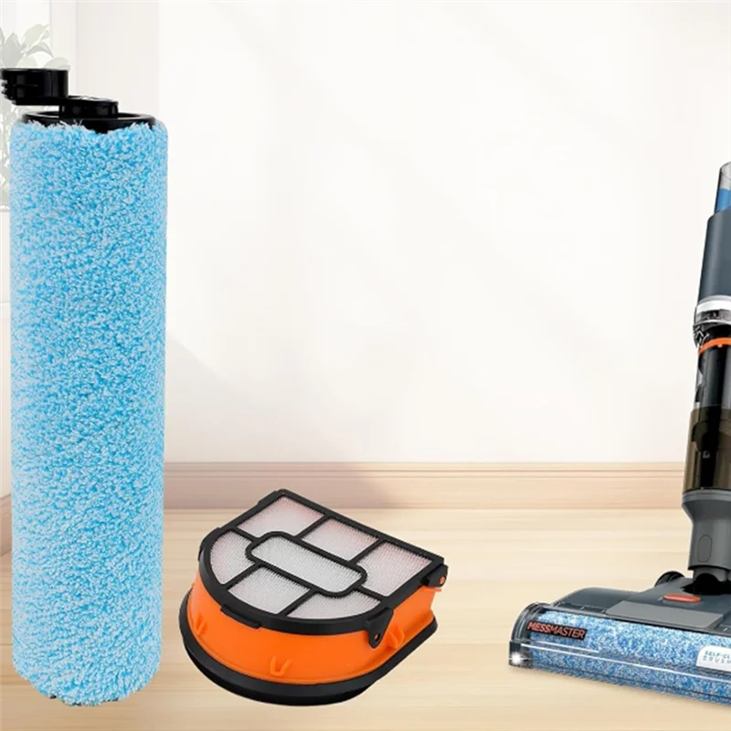 ABZA-6PCS роликовая щетка и замена фильтра для Shark WD161 WD261 AW261 WD101 AW302 WD201 вакуумная насадка