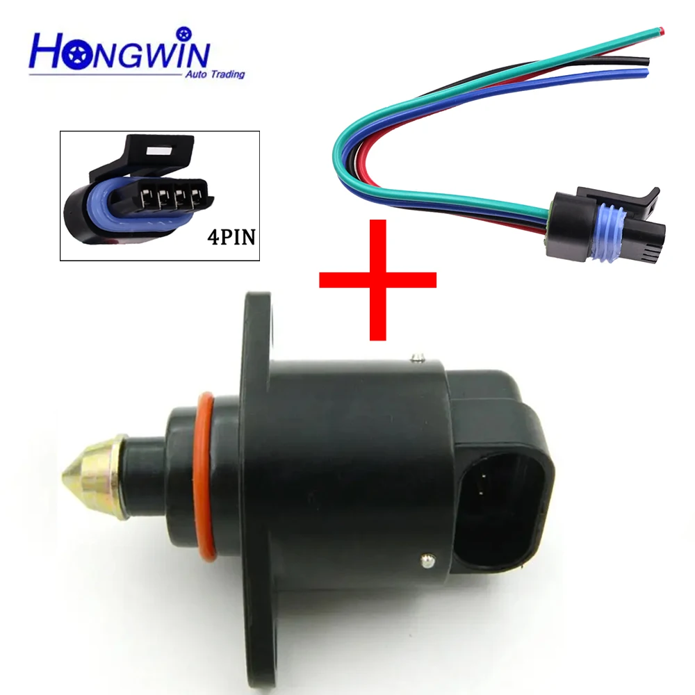 1/2 adet IAC rölanti hava kontrol vanası tel fişi Daewoo Nubira 2.0L Leganza 2.2L 1999-2002 92061898 / C95176 / AC166 / 9206 1898