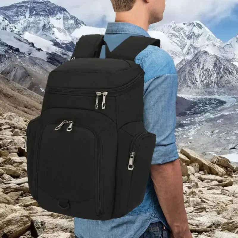 Men Basketball Bags Large Capacity Gym Sport Backpack Water Bottle Bag Thick Waterproof Bottom Outdoor Laptop Bookbag For