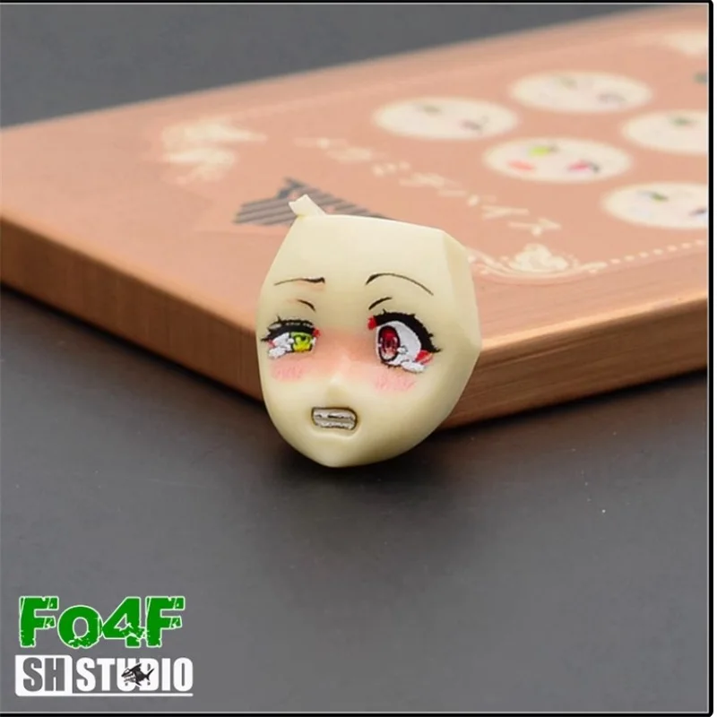 SH STUDIO MF04 1/12 Soldier Goddess Device Expression Finished Product Face Type Resin GK Modification Model Toy In Stock