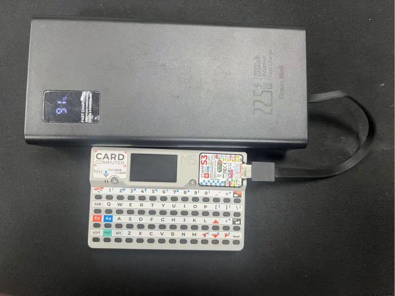 M5Stack Cardputer ADV New Version StampS3A Development Board Portable Computer 1.14 Inch 56Key Keyboard Card Microcontroller