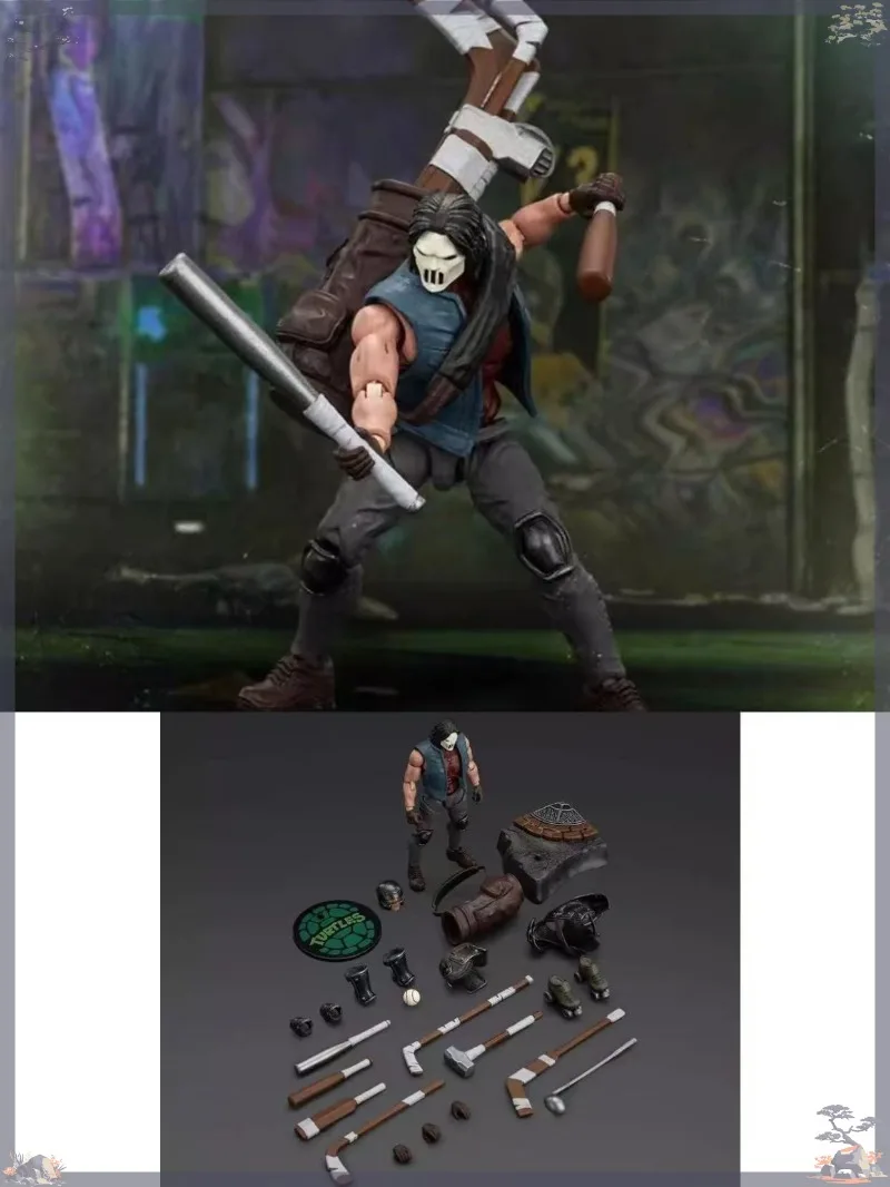 

Фигурка JOYTOY TMNT Teenage Mutant Ninja Turtles Кейси Джонс, масштаб 1/18, коллекционная модель, игрушка, подарок【В наличии】