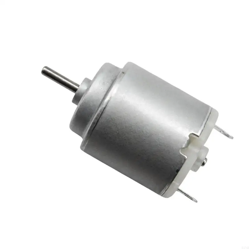 Toy Repair R140 Motor with 1.5-6V Input, Metal Housing, and 2 Electrical Contacts for Low-Power Mechanisms, Educational M4YD