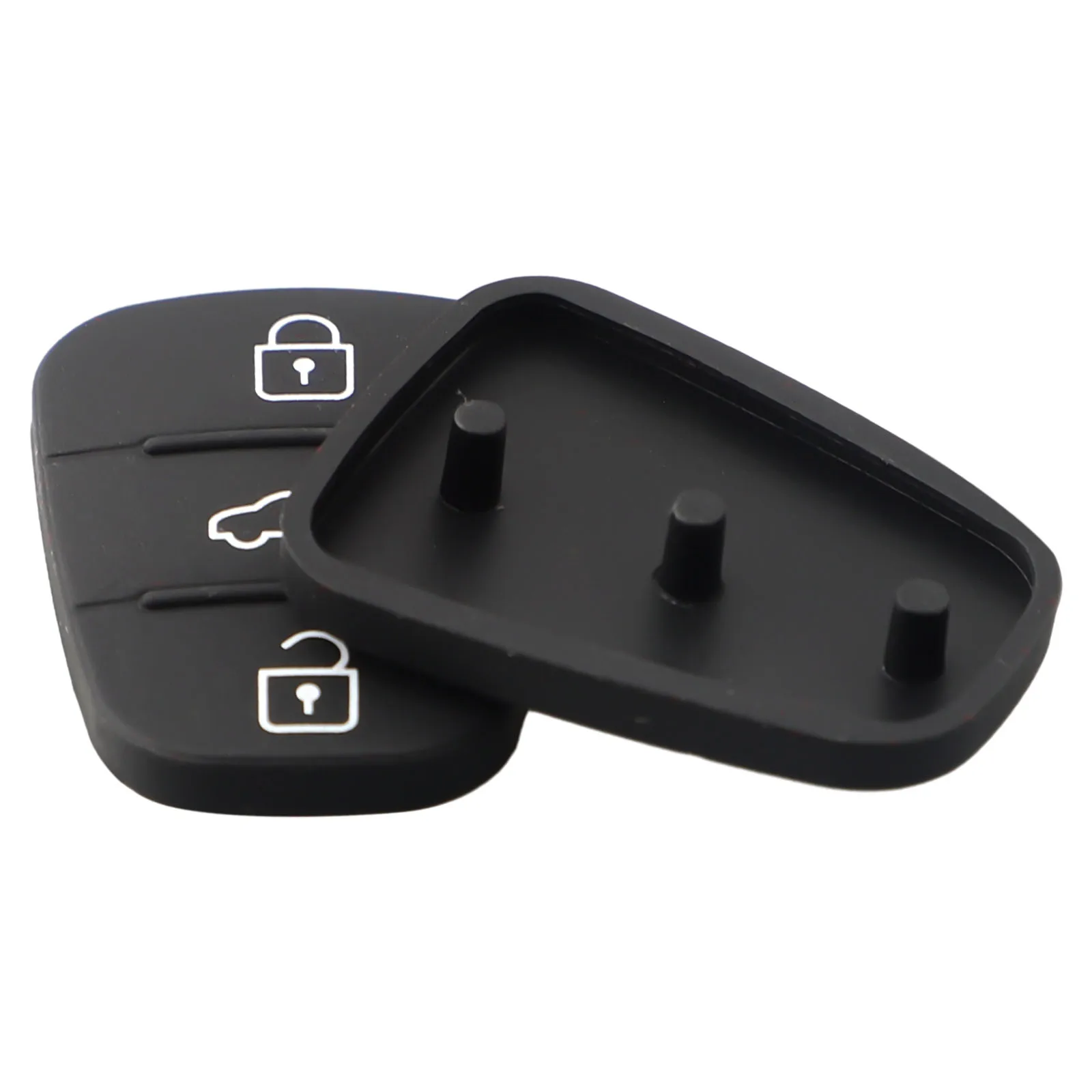 2x Rubber Case Replacement for Remote Car Key with 3 Buttons Fits For Hyundai I10 I20 For I30 and CEE'D 2012 Models