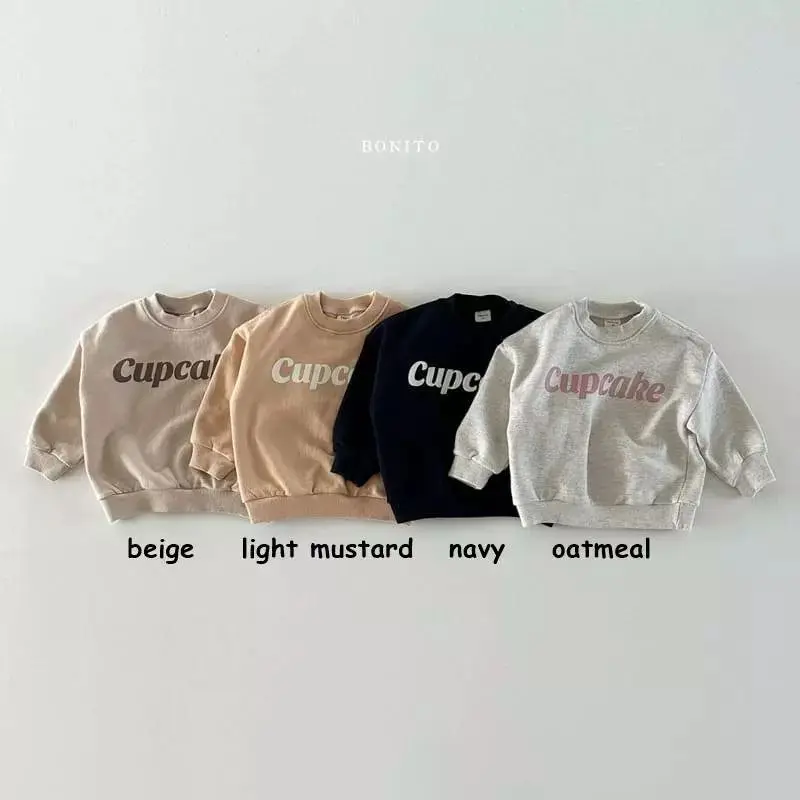 Autumn New Baby Long Sleeve Sweatshirt Cotton Boy Girl Fashion Letter Print Pullover Kids Loose Casual Tops Toddler Clothes