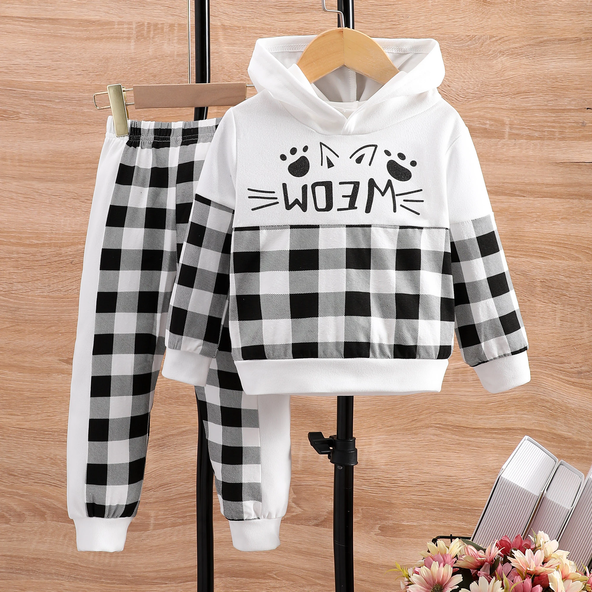 Kids Boys Clothing Set Autumn Winter Long Sleeve Hooded Letter Children Suit Pants Fashion Casual Boys Outfits 2 3 4 5 6 Years