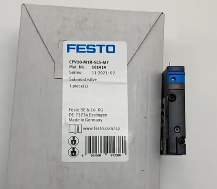 

New original FESTO solenoid valve 161414-CPV10-M1H-5LS-M7 161415-CPV10-M1H-5JS-M7