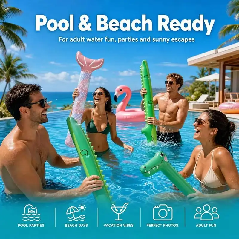 Buoyancy Swim Noodle Stick Soft Anti-scratch Durable for Kids Adults Beginner Swimming Learning Pool Accessories
