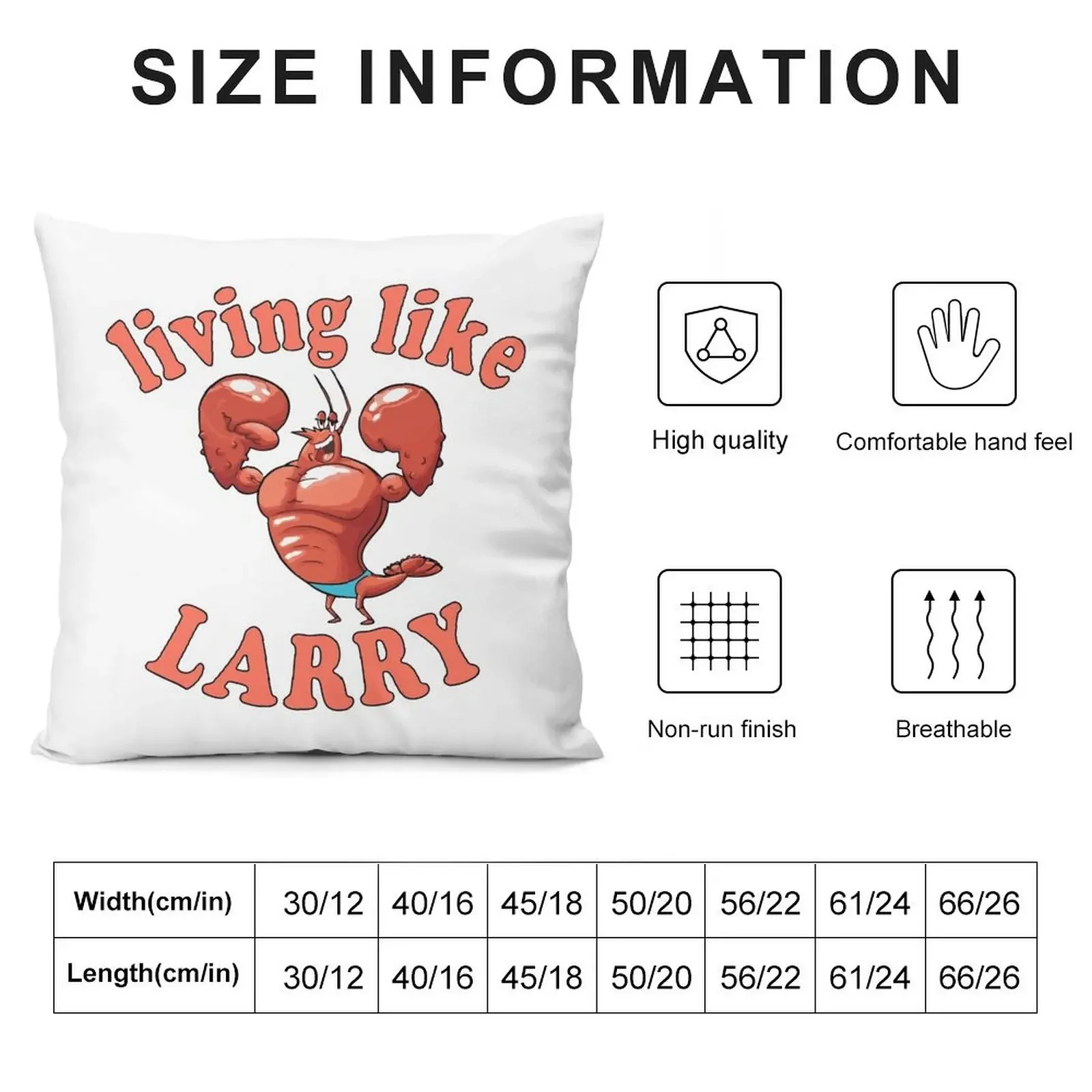 living like larry Throw Pillow New year Christmas Covers Christmas Pillows Decorative Cushions For Luxury Sofa pillow