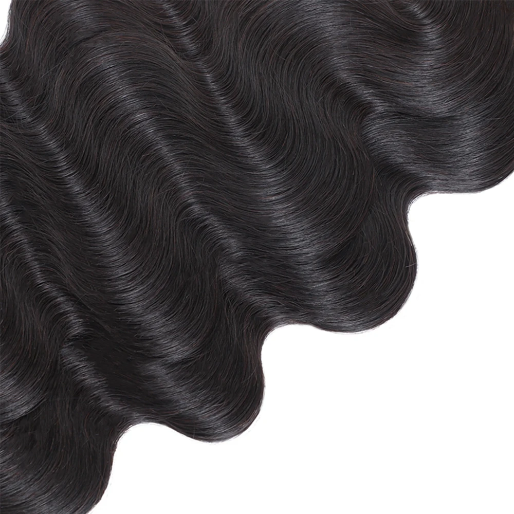 Perruque Lace Closure Brésilienne Naturelle Body Wave, Cheveux de Bébé, Transparent, 5x5, Attaché à la Main, Swiss Lace, Top Vrigin