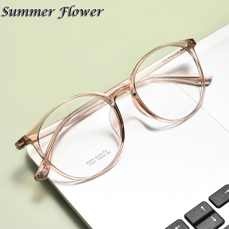 

Round Spectacle Men Retro Eyglasses Student Teenagers Optical Glasses for Myopia Reading Glasses Frame for Women