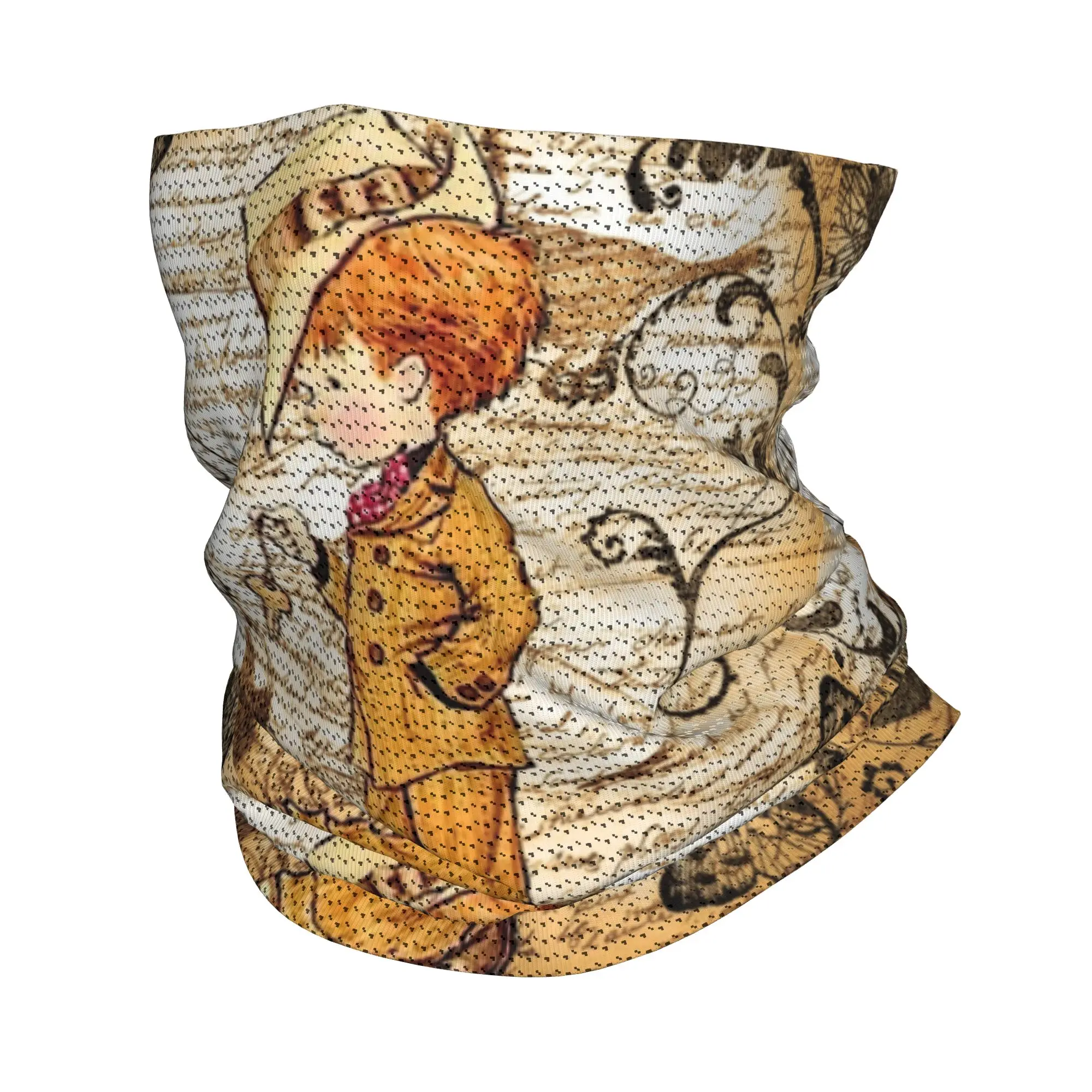 

Индивидуальный мультяшный бафф с Сарой Кей для женщин и мужчин, защита от УФ-лучей, зимняя милая бандана-шарф для катания на лыжах