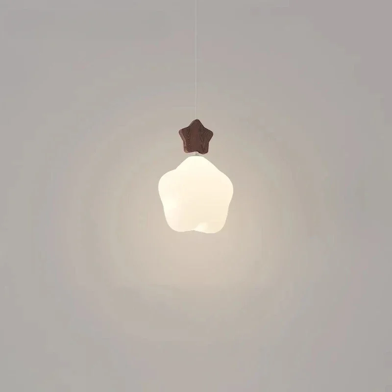 

Modern Cream Style Pendant Light Moon Star Lustre Hanging Light Home Decor Children's Room Bedroom Bedside Ceiling Chandelier