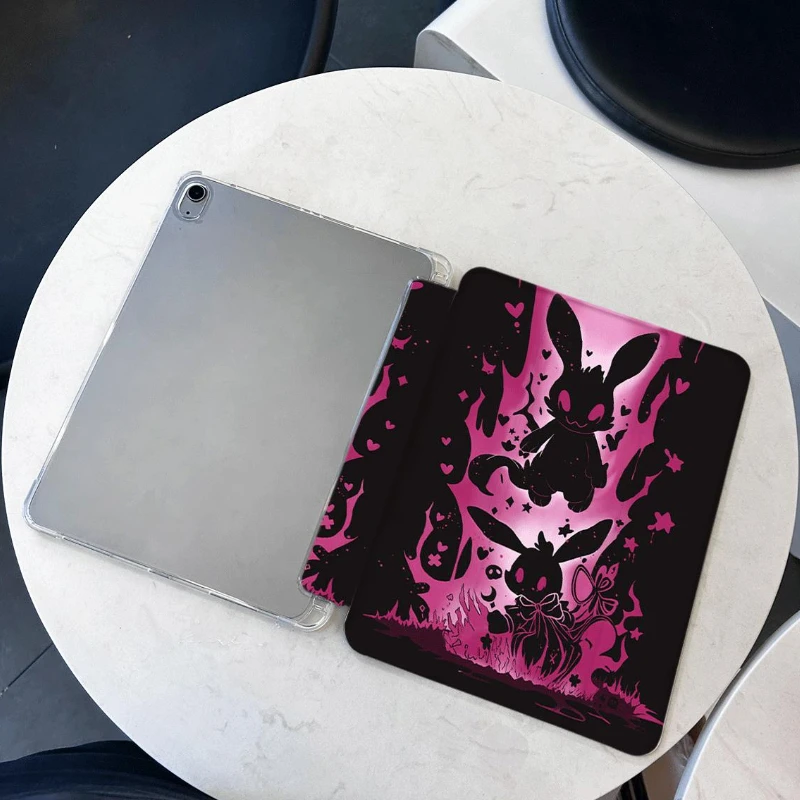 

Red Eye Angry Bunny TPU Soft Case for 10th Funda IPad Air 5 Air 4 10.9 Pro 11 2nd 3rd 4th Ipad Mini6 8.3 9.7 5th 6th Gen Cover