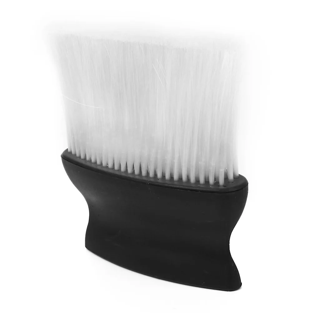 

Salon Brush Hairdressing Duster 492x492inch Black White Plastic Neck Brush 7cm Bristles Barber Duster Easy Use Quick Hair