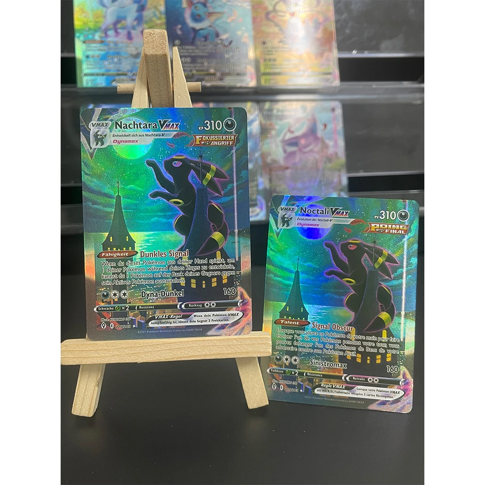 

9Pcs Pokemon Card Umbreon Eevee Sylveon Leafeon Glaceon Leafeon Glaceon Eevee Umbreon Sylveon Anime Collection Cards Toy Gift