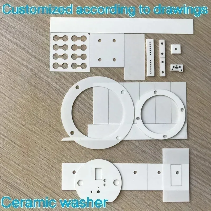 Ceramic gaskets are resistant to high temperature and wear. Alumina O-rings are insulated and corrosion-resistant. D