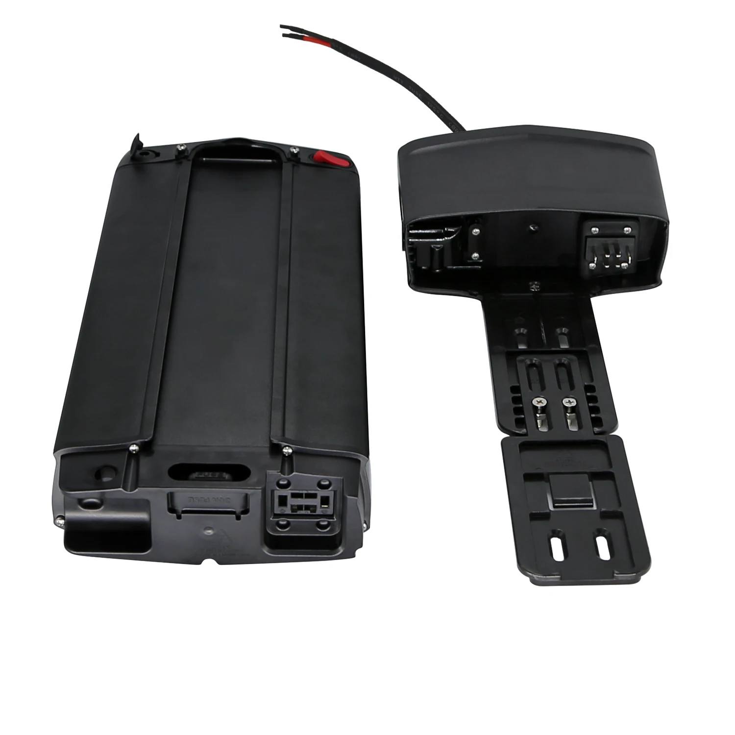 Battery Accessories 18650 E-Bike Battery Case 36V Battery Pack Cover Rear Rack E-Bike Battery Shell Charger Base Plate Bracket