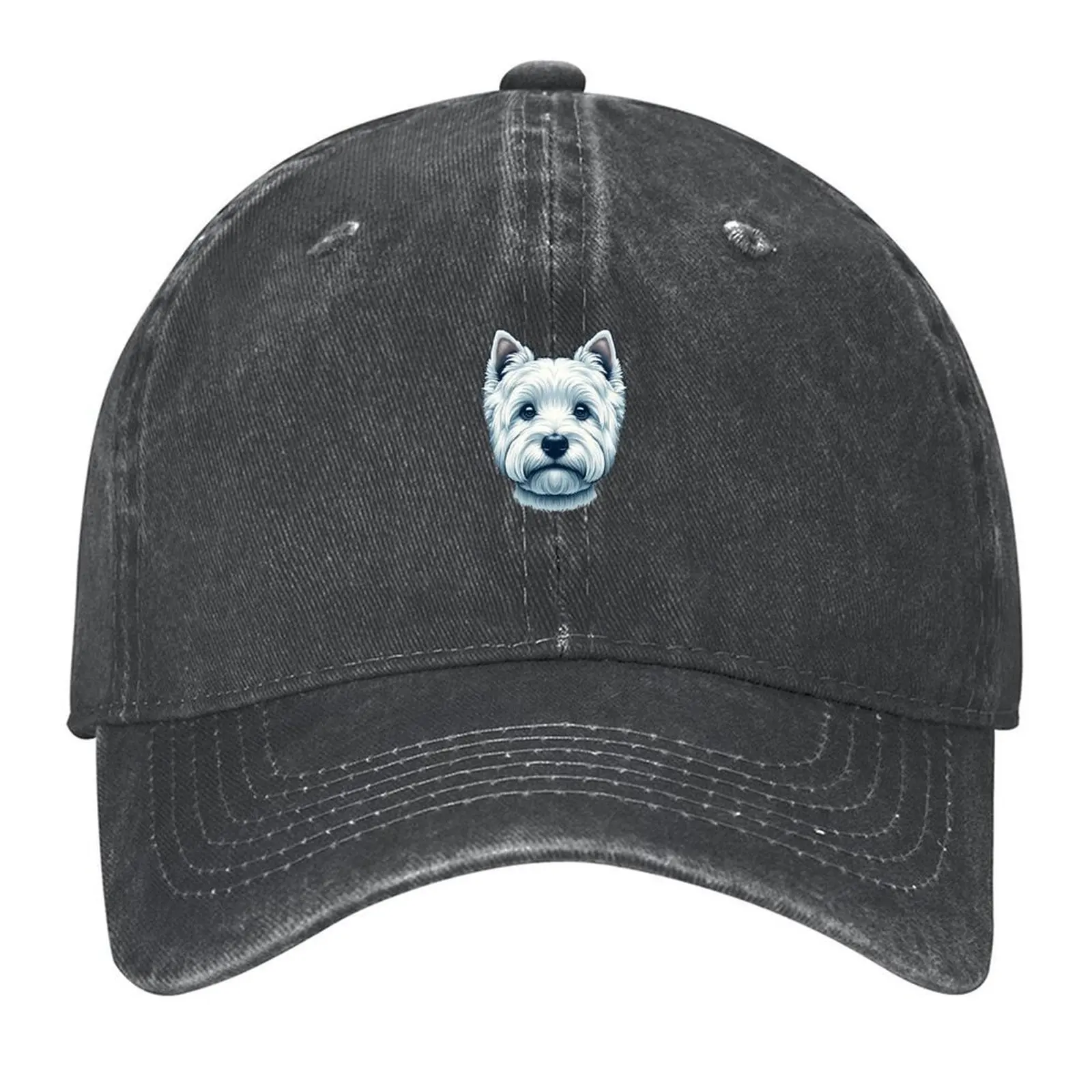

Hansome Westie Baseball Cap cute fun hats Dropshipping Beach Bag Women's Beach Outlet 2025 Men's