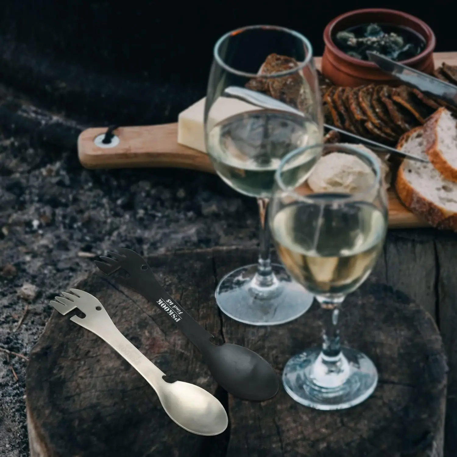 5-in-1 Stainless Steel Camping Spork 6