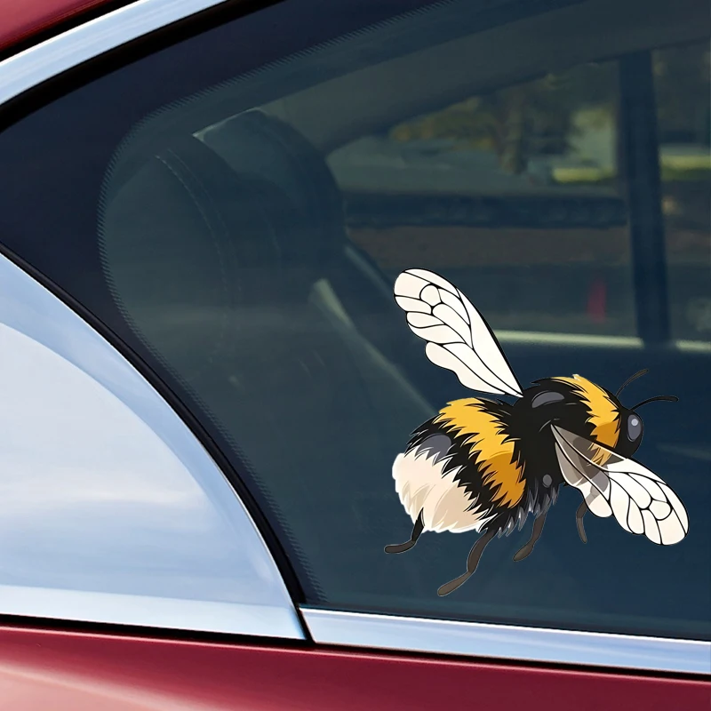 Lovely Little Bee Car Sticker For Laptop Bottle Truck Phone Motorcycle Van SUV Vehicle Paint Window Wall