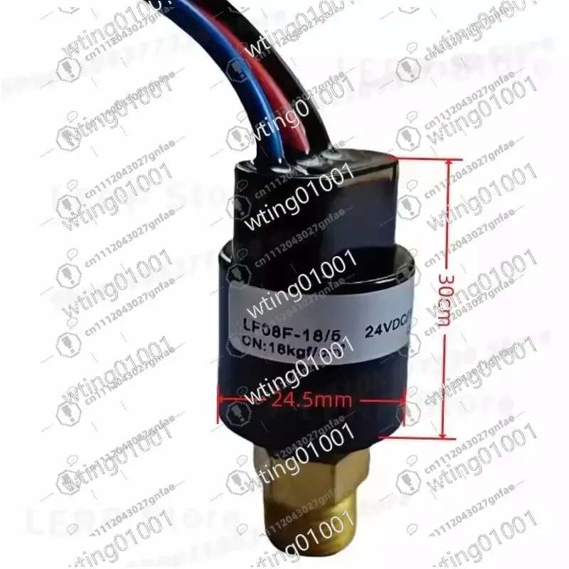 for LF08F 4 Axis Hydraulic Pneumatic Switch 12 220V Start Stop Pressure Controller Oil Gas Protection Device High Precision