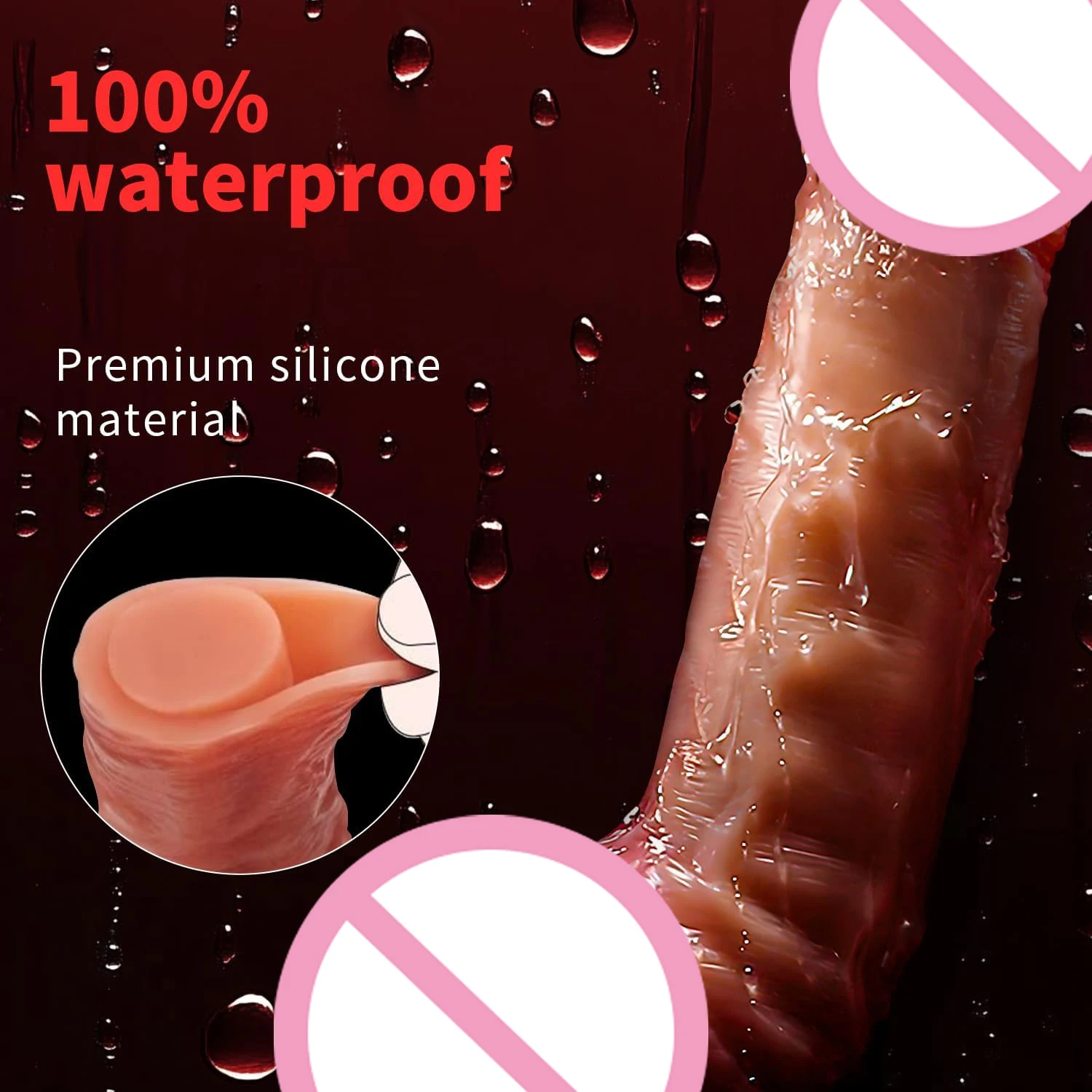 سوبر واقعية دسار للإناث الاستمناء الجلد انزلاق القلفة ديك الاختراق الشرج كبير القضيب مثير الكبار الجنس لعب للنساء