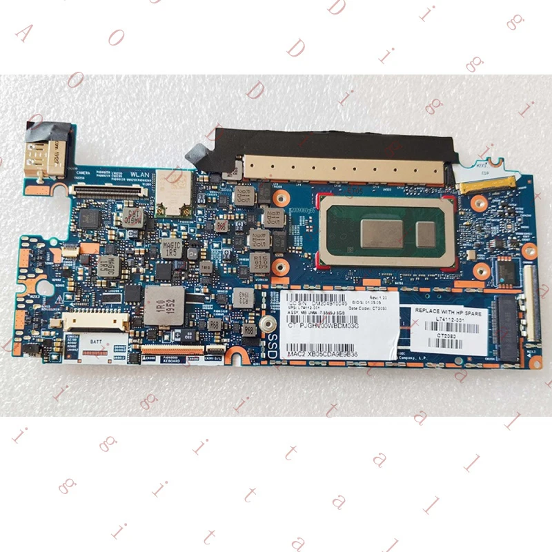 W L74112-001 For HP HSN-I32C Dragonfly i7-8565U 8G Laptop Motherboard 6050A3074401