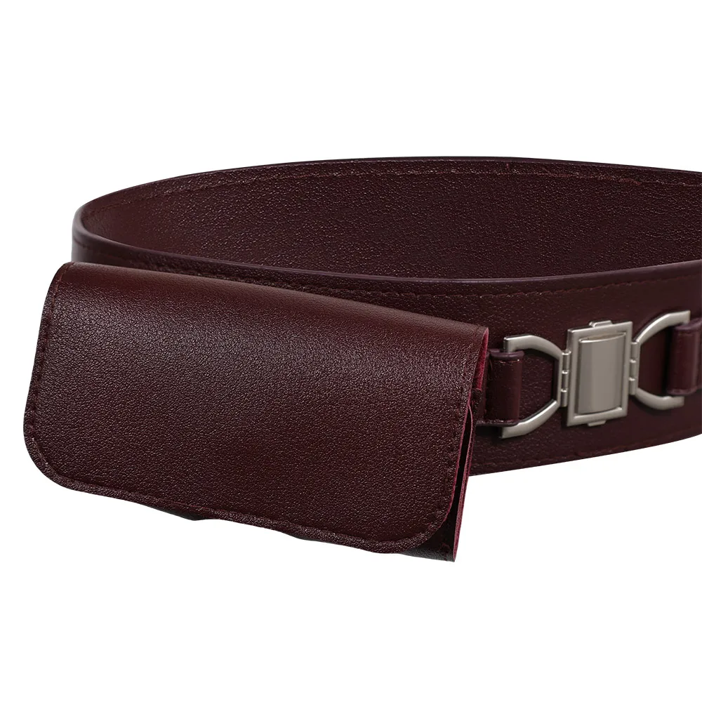 오비완 루크 코스프레 벨트 의상 액세서리 남성 변장 가죽 허리띠 밴드 허리 스트랩 할로윈 파티 의상 소품