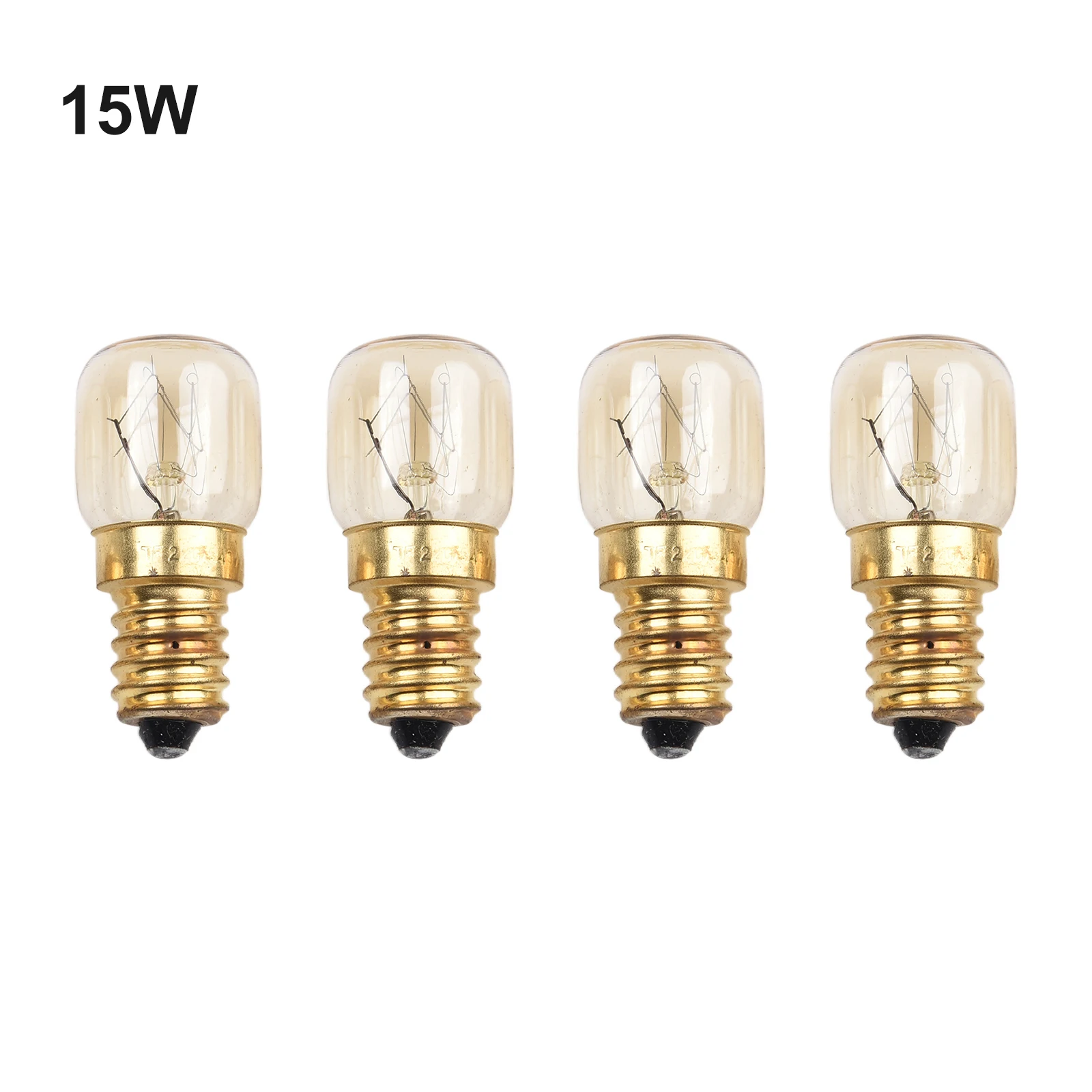4PCS E14 Salt Lamp Globe Bulb 25W Light Bulbs 240V Refrigerator Oven Replacement Vintage Incandescent Bulbs