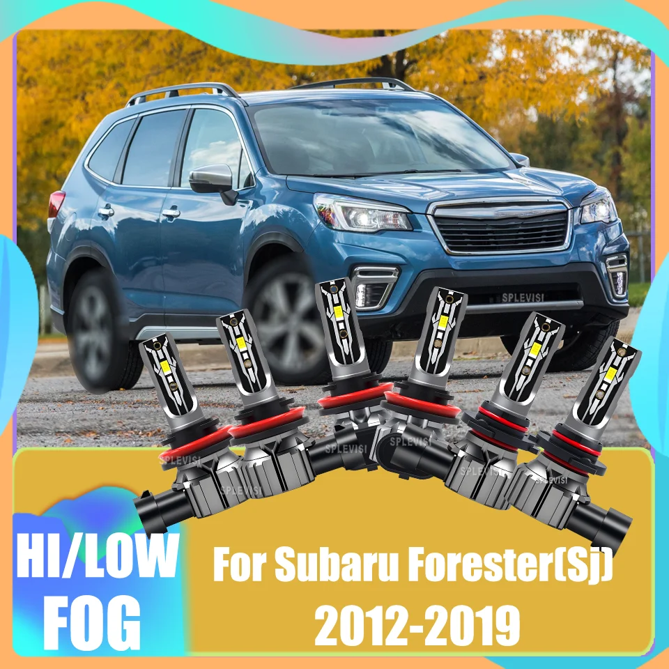 

Newest Arrival Waterproof Headlight Foglamp Bulbs 9005 H11 H11 For Subaru Forester(Sj) 2012 2013 2014 2015 2016 2017 2018 2019