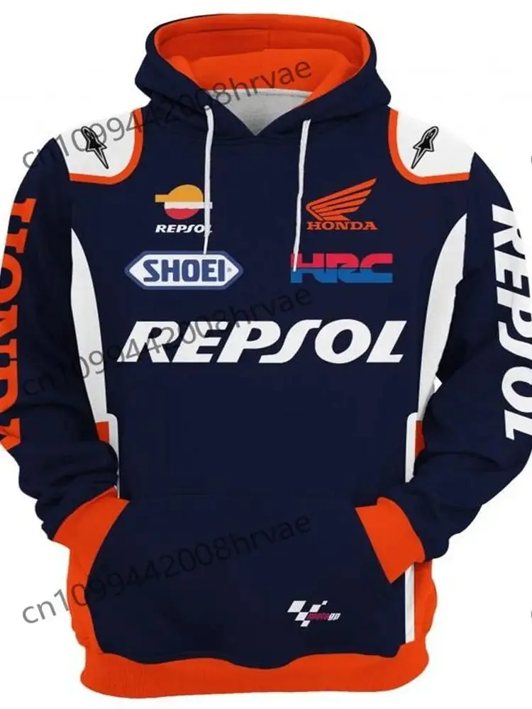 AliExpress Honda HRC Hoodie/Motorcycle Racing Jacket/Men's Cycling Jersey/Motorcycle Gear/Streetwear